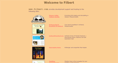 Desktop Screenshot of filbert.com