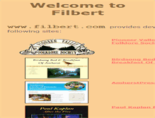 Tablet Screenshot of filbert.com